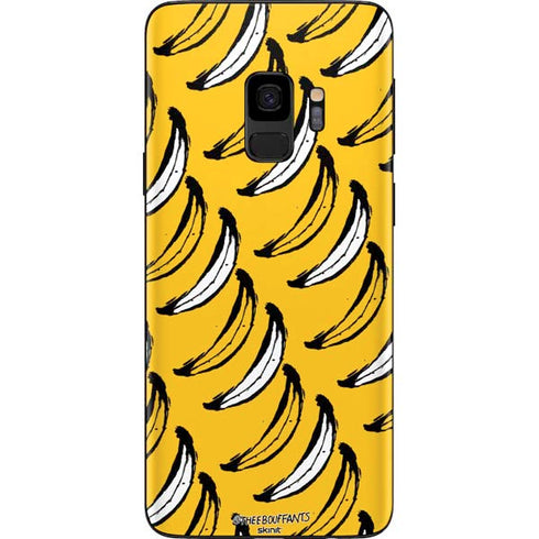 Bouffants and Broken Hearts Bananas Galaxy S9 Skin